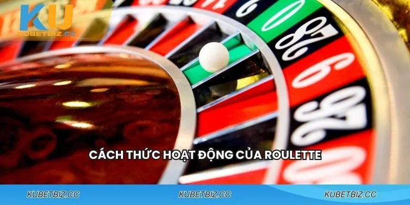 Bánh xe gồm các ô số được sắp xếp xen kẽ giữa đỏ và đen